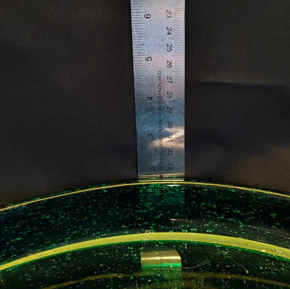 MASSIVE Signed Hadeland Gladverk "Greenland " Platter 1950 Arne Jon Jutrem - Picture 3 of 11